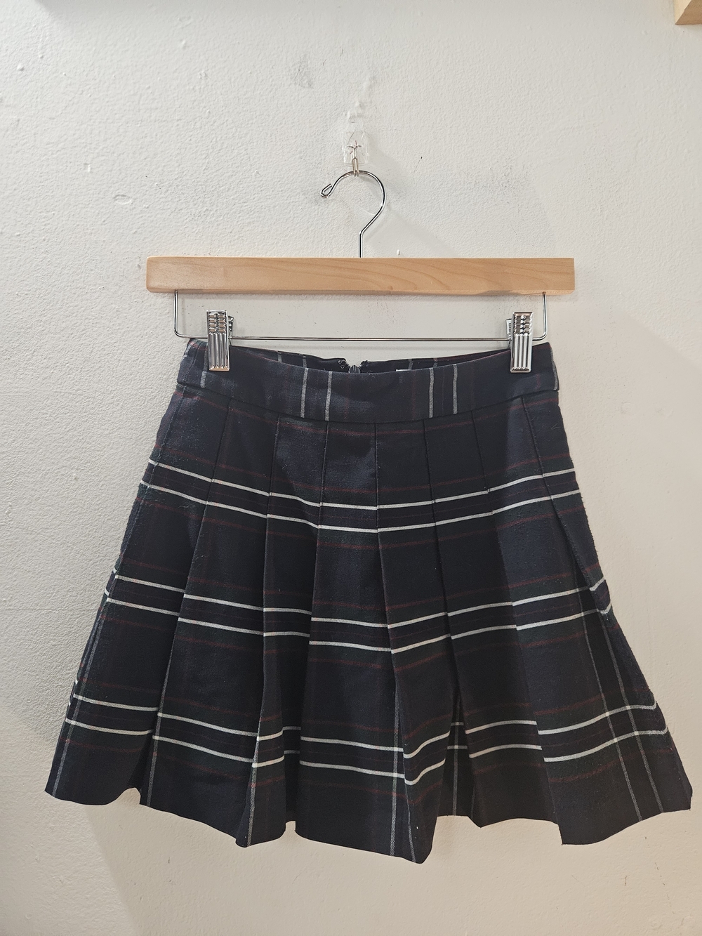 Aritzia Sunday Best Plaid Pleated Mini Skirt
